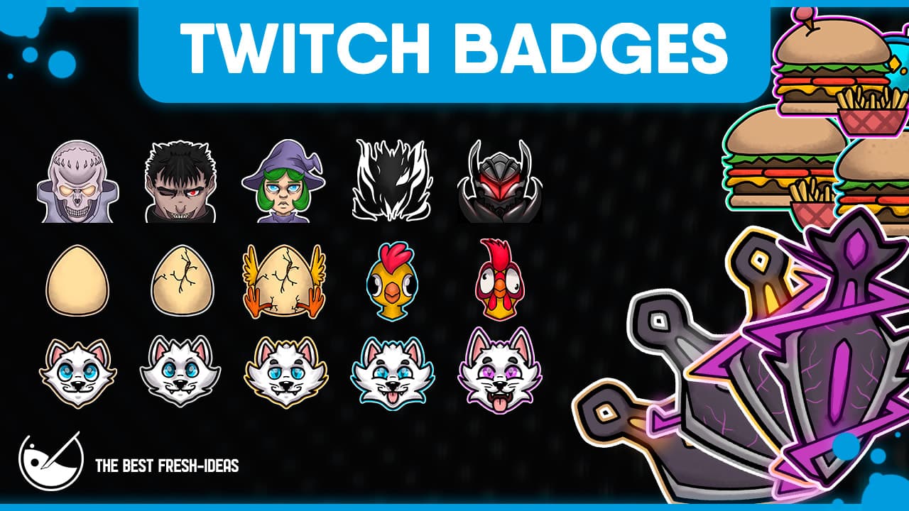 twitch sub badges fiverr