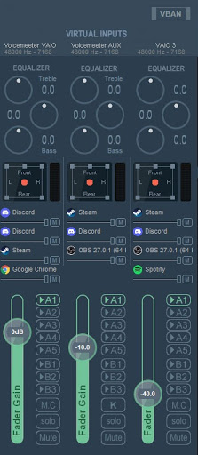 voicemeeter potato virtual inputs