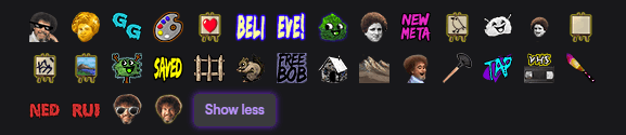 Bob Ross Emotes