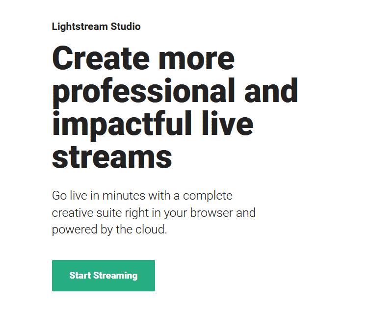 lightstream studio