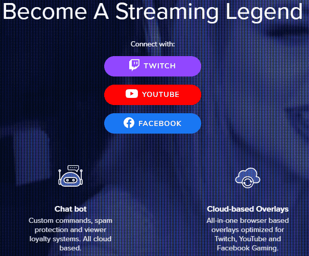 login to streamelements