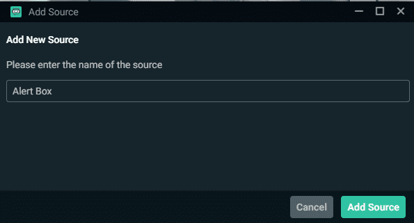 name alert box streamlabs
