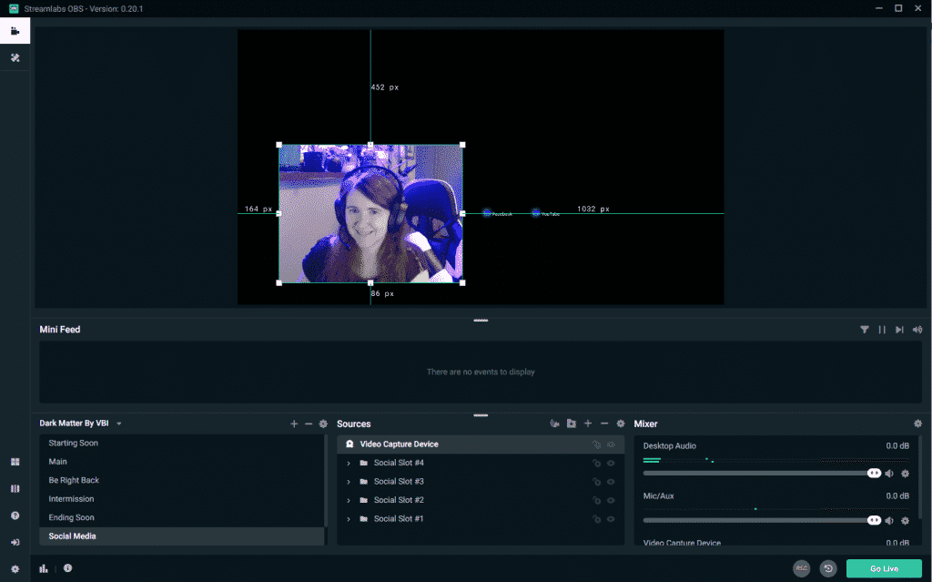 Streamlabs Obs crop webcam