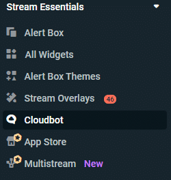 Streamlabs stream essentials cloudbot