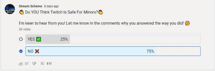 StreamScheme Is Twitch Safe for Minors
