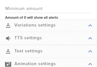 TTS Settings