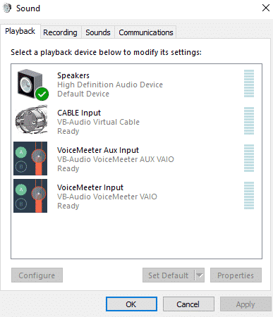 Uninstalling Voicemeeter Issues